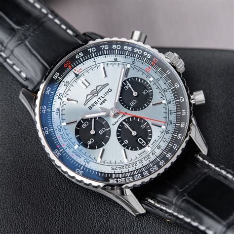 breitling navitimer chronograph iced out|breitling navitimer chronograph price.